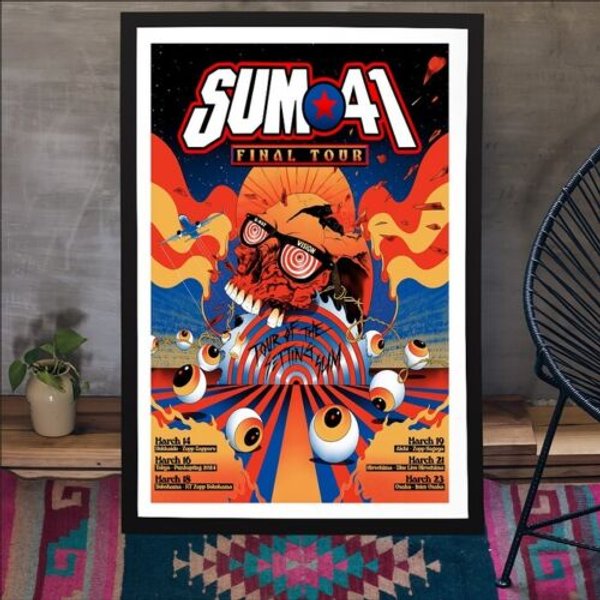 Sum 41 Final Tour 2024 Poster-image