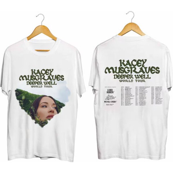 Kacey Musgraves Deeper Well World Tour 2024 Shirt, Kacey Musgraves Fan Shirt-image