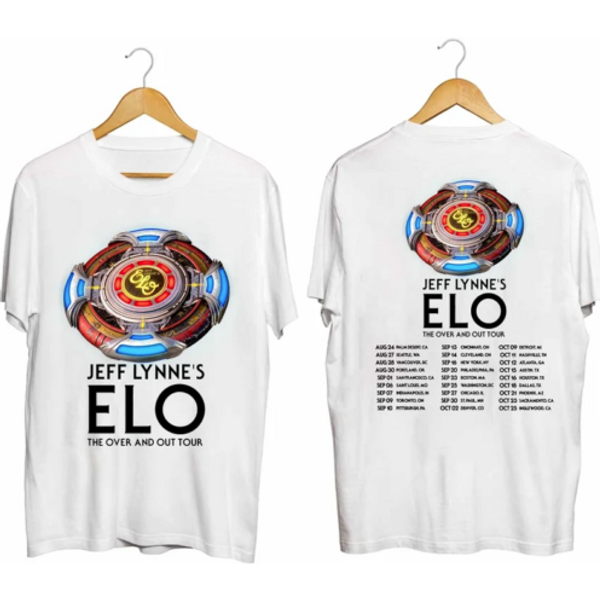 Jeff Lynne's Elo The Over And Out Tour 2024 Shirt-image