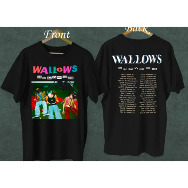 Wallows Tour Shirt, Wallows Tell Me That It's Over Shirt-image