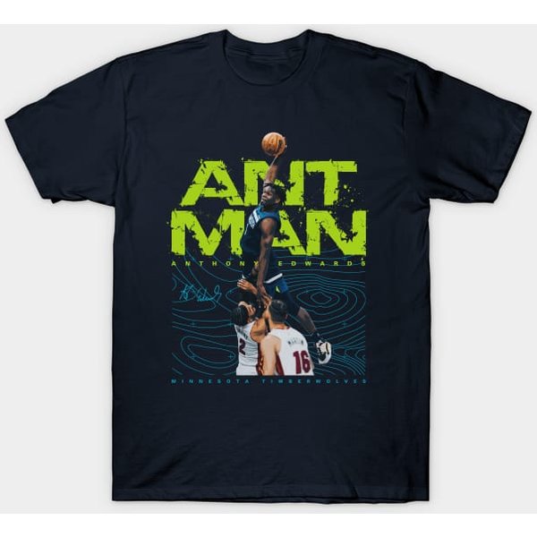 Anthony Edwards - Anthony Edwards Minnesota Timberwolve - T-Shirt-image