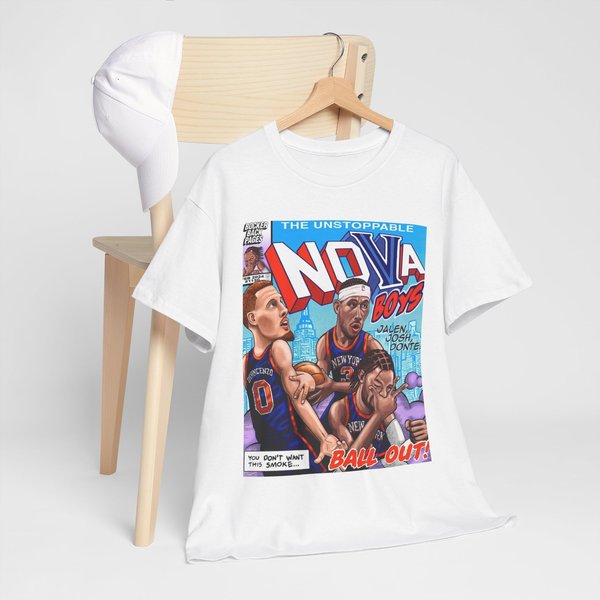 Unisex Nova Boys Comic Book Cover T-Shirt-image