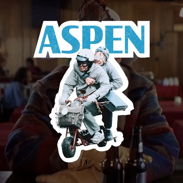 Dumber & Dumber Aspen Sticker-image