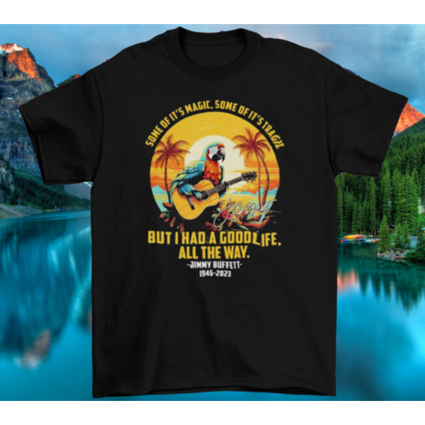 The Way Jimmy Buffett 1946 2023 Signature T Shirt-image
