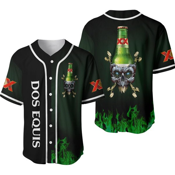 Dos Equis Baseball Jersey-image