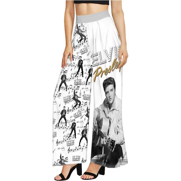Elvis Presley King Of Rock N Roll Women Pajamas Pants-image