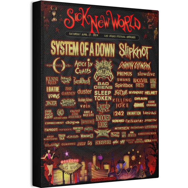 Sick New World Festival 2024 Poster-image