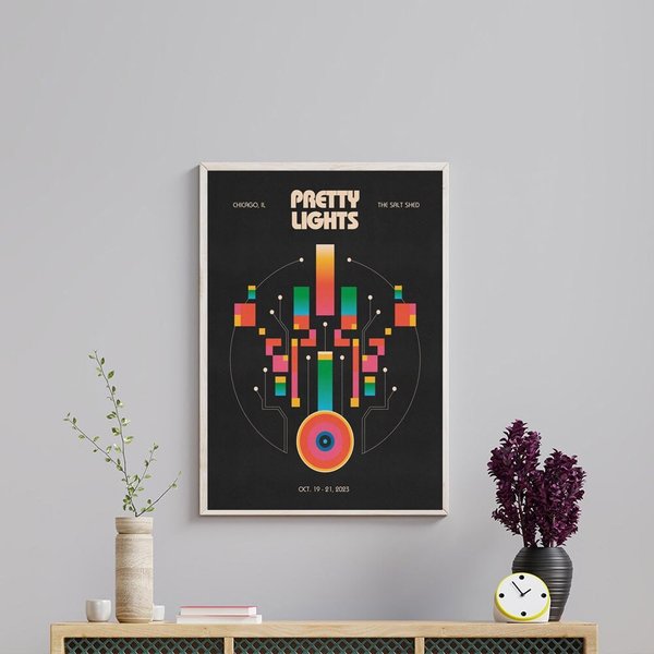 Pretty Lights 19-21.10 2023 The Salt Shed Chicago, On Poster-image