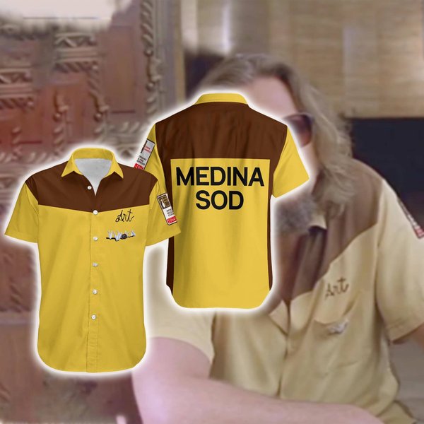 The Dude Hawaiian Shirt From The Big Lebowski-image