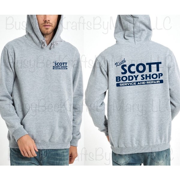 Keith Scott Body Shop Hoodie, Pop Culture Shirt, One Tree, Tree Hill