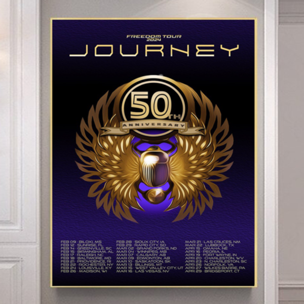 2024 Tour Poster – Journey Music-image