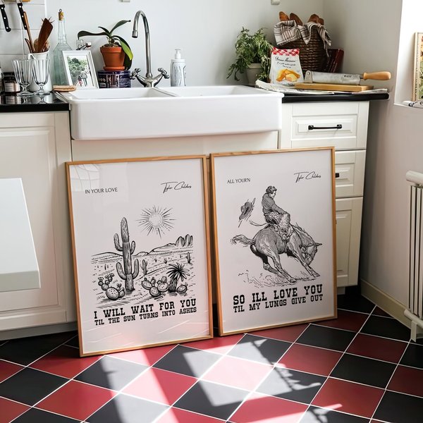 Tyler Childers Poster , In Your Love Print, Mcm Wall Art, Country Music Prints-image