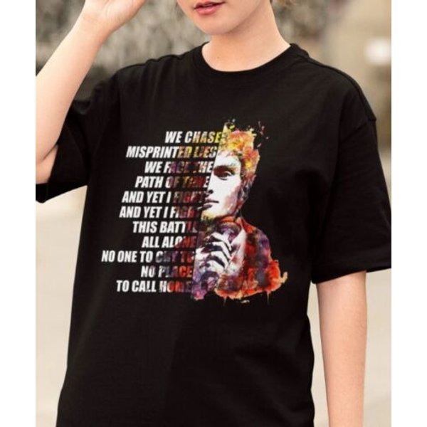 Layne Staley Alc Band Signed T-Shirt-image
