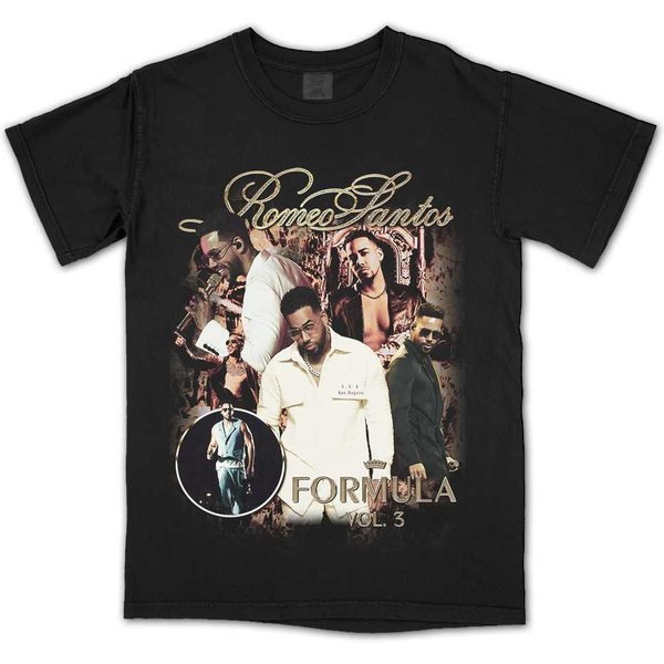 Romeo Santos - Formula Vol. Iii T Shirt Concert Merch Tour Gift-image