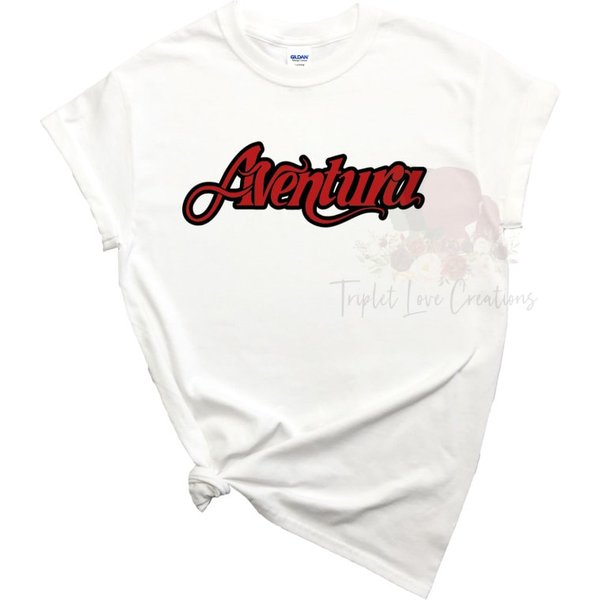Aventura Shirt, Romeo Santos, Aventura Inspired Shirt, Song Lyric Shirts-image