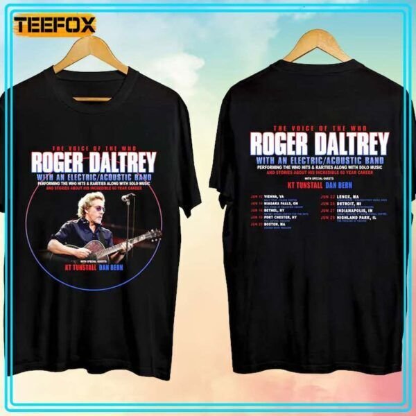 Roger Daltrey Tour 2024 Concert T-Shirt-image