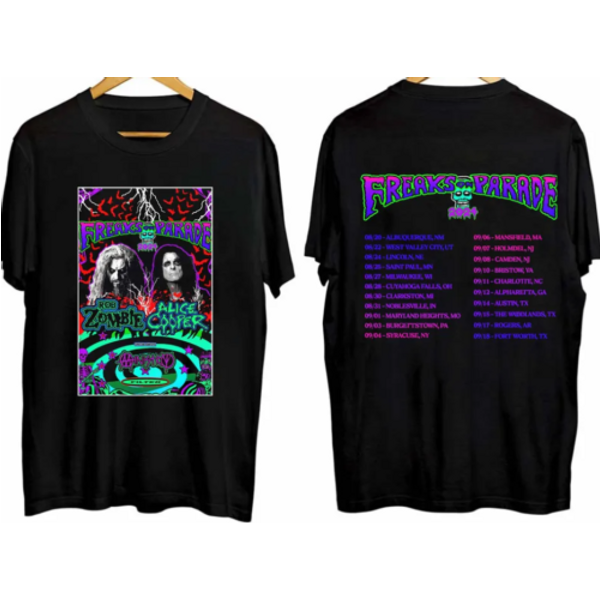 Rob Zombie And Alice Coopers 2024 Shirt-image
