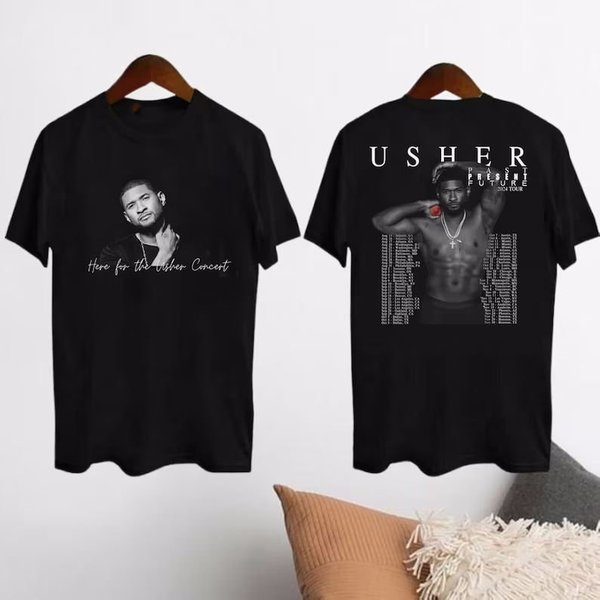 Tour 2024 Usher Past Present Future Shirt-image