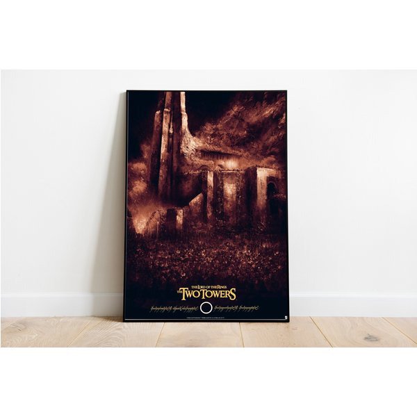 Lord Of The Ring: The Two Towers Poster, Lord Of The Rings Poster-image