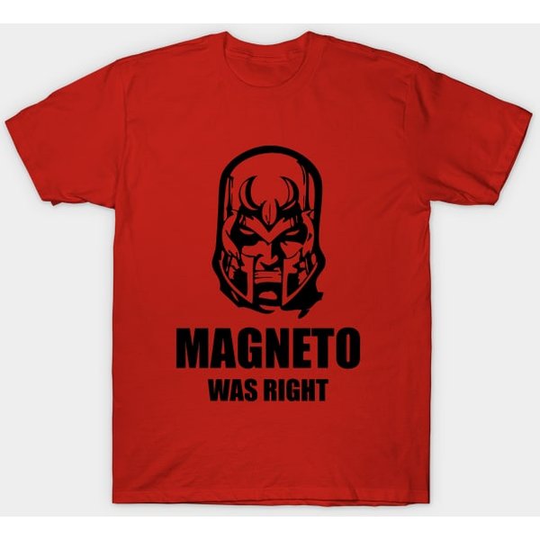 Magneto Was Right T-Shirt, Comic Lovers Gift-image