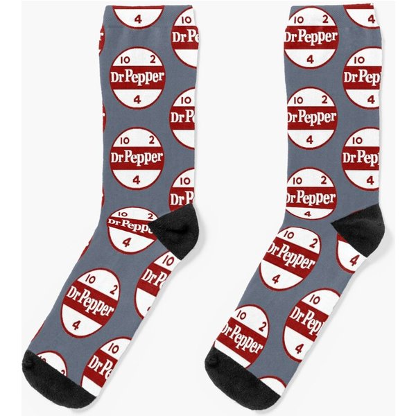 Dr. Pepper Socks