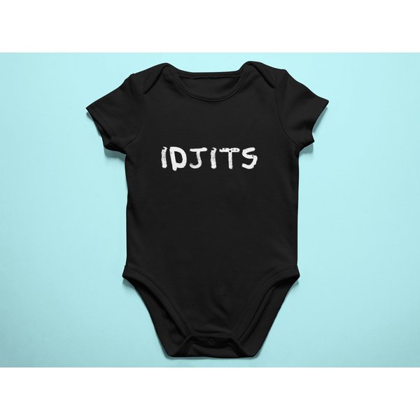 Idjits Baby Onesie | Supernatural Inspired Baby Bodysuit-image