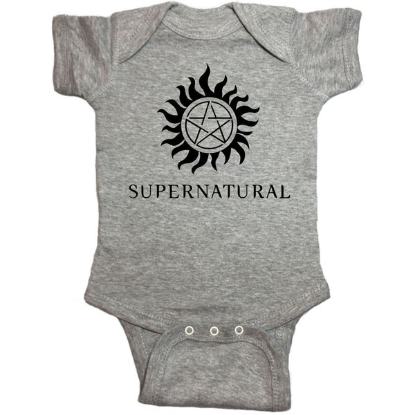 Supernatural Baby "Logo" Bodysuit Baby Clothes-image