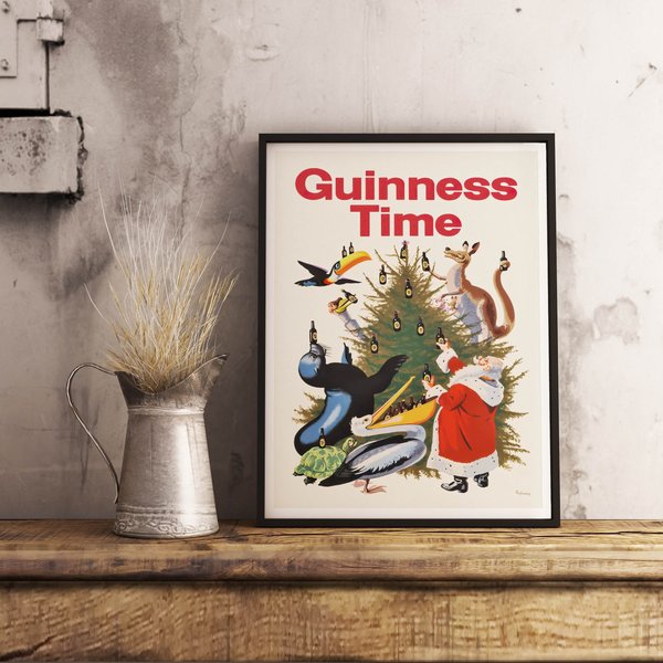 Guinness Poster Vintage Food & Drink Poster - Vintage Poster-image