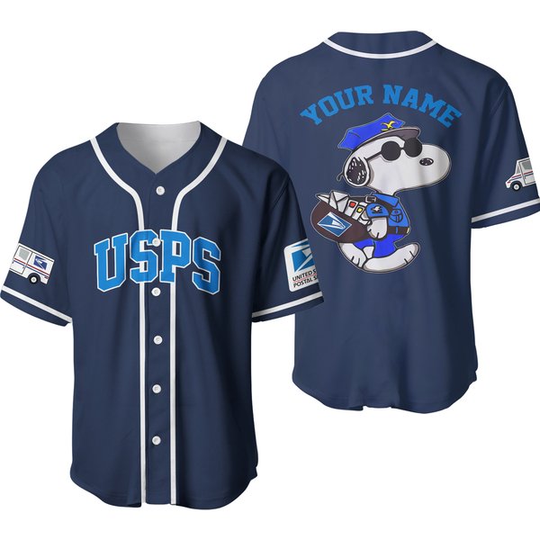 Personalized Postal Service Baseball Jerseys-image