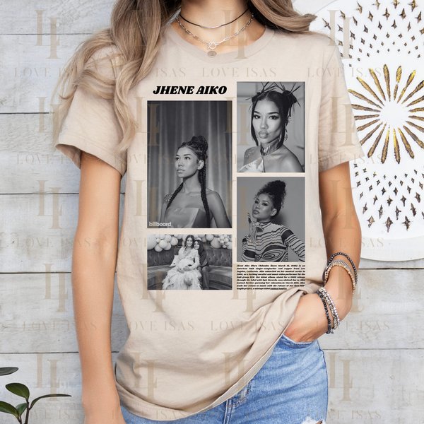 Vintage Jhene Aiko Tour Shirt,Jhene Aiko Shirt,Chilombo Album Shirt-image