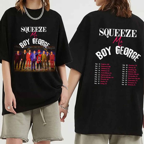 Boy George And Squeeze 2024 Tour Shirt, Boy George 2024 Tour Shirt-image