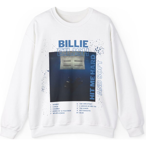 Billie Eilish Hit Me Hard And Soft Tour 2024 Sweatshirt Merch-image
