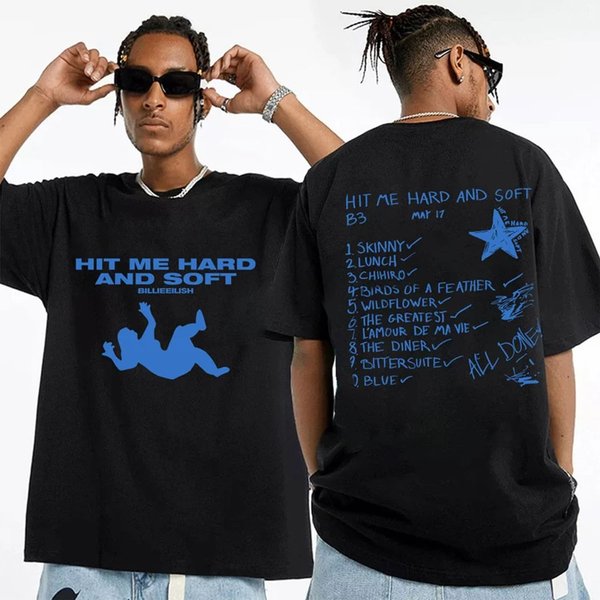 Hit Me Hard And Soft Tracklist Shirt, Billie New Album Shirt-image
