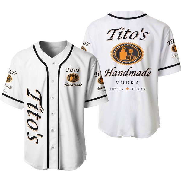 Tito Vodka Baseball Jersey-image