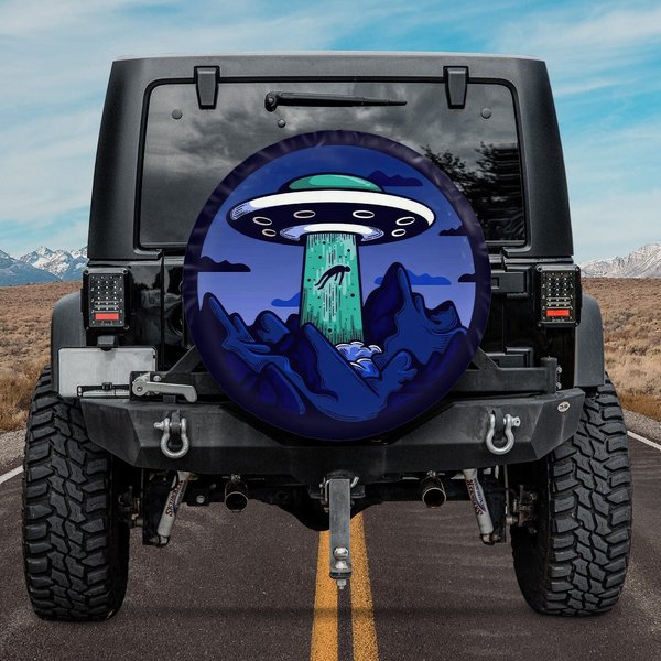 Get In Loser Ufo Spare Tire Cover, Tire Cover-image
