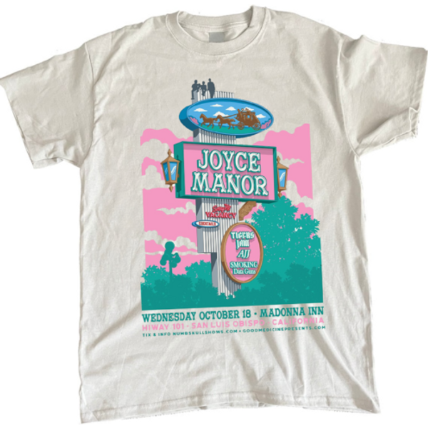 Joyce Manor At Madonna Inn Show Tee Tigers Jaw Size S-5Xl, Multicolor-image