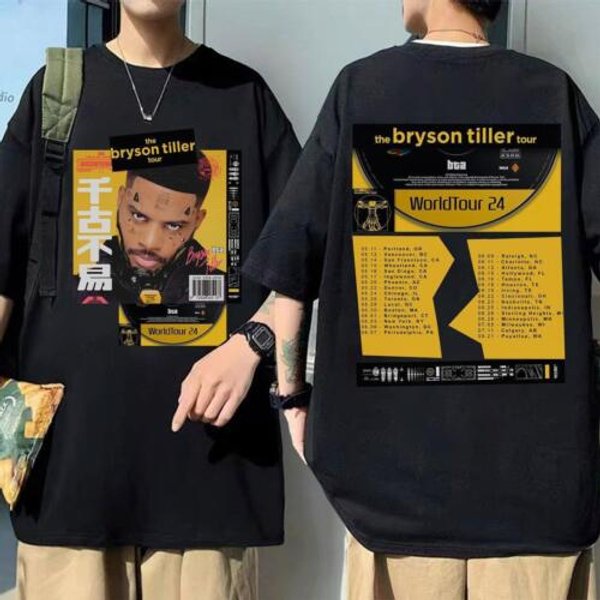 The Bryson Tiller 2024 Tour Shirt Bryson Tiller 2024 Concert Shirt-image
