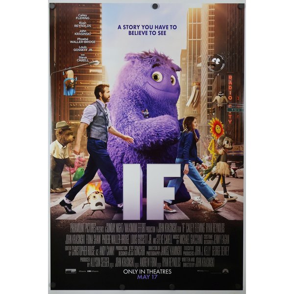If Imaginary Friend - Original Theatrical Movie Poster-image