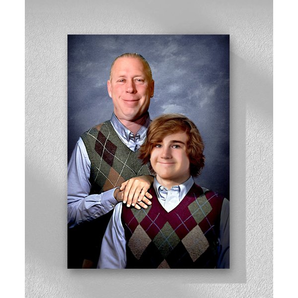 Step Brothers Family Portrait | Funny Portrait | Family Gift Ideas-image