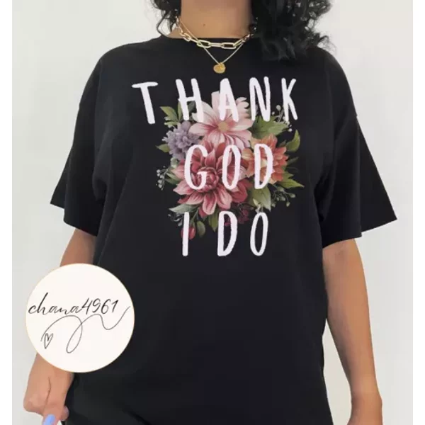 Lauren Daigle 2024 Tour Thank God I Do T-Shirt-image