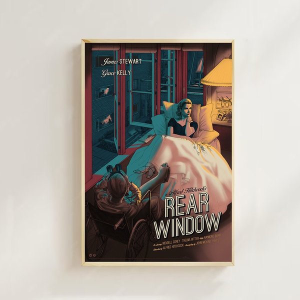 Rear Window (1954) Movie Poster-image