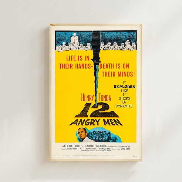 12 Angry Man Movie Poster-image