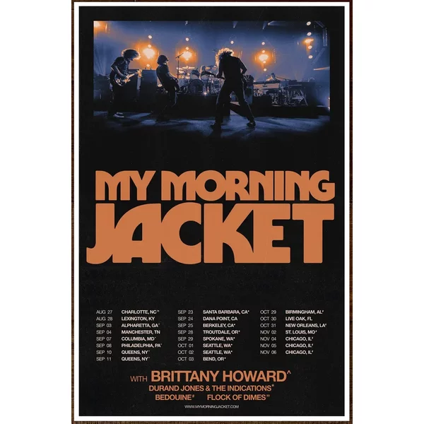 My Morning Jacket 2021 Tour Ltd Ed Rare Poster-image
