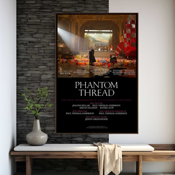 Phantom Thread Movie Poster, Movie Art, Wall Decor-image