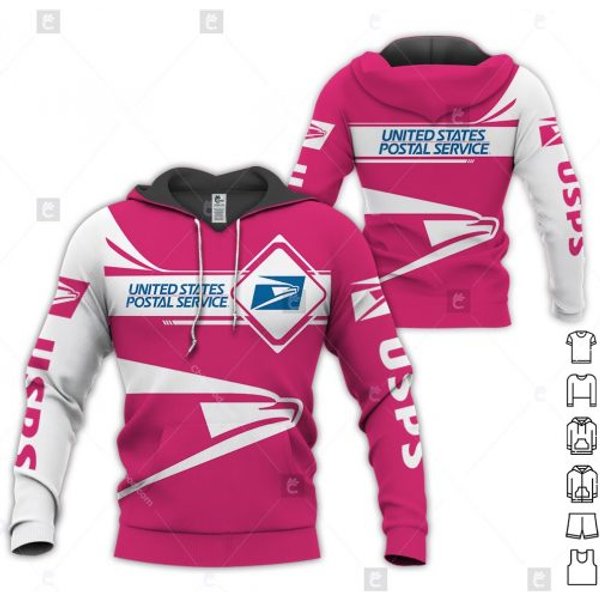 Beautiful Postal Workers Hoodie, Postal Worker 3D Printed Hoodie-image