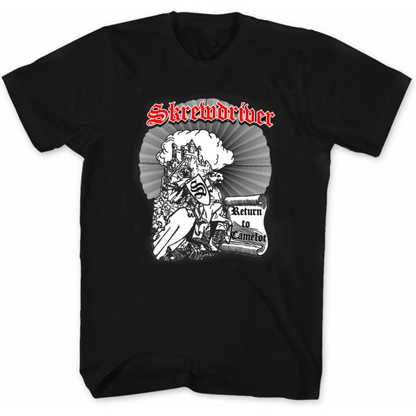 Skrewdriver Return To Camelot T-Shirt-image