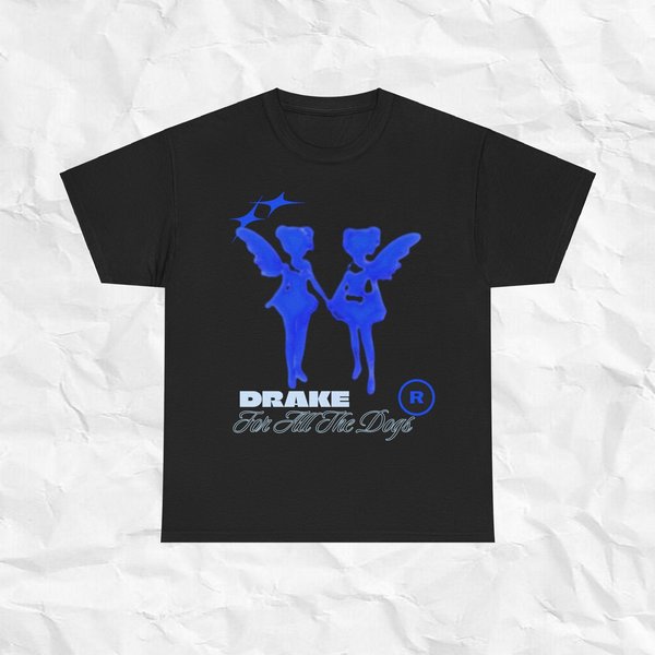 Drake For All The Dogs Scary Hours Edition Album Cover Its All A Blur Drake Concert Tee Shirt-image