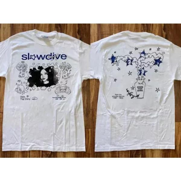 Slowdive Slouvaki Stars That Shine From The Slouvaki Demos 1991-1993 T-Shirt-image