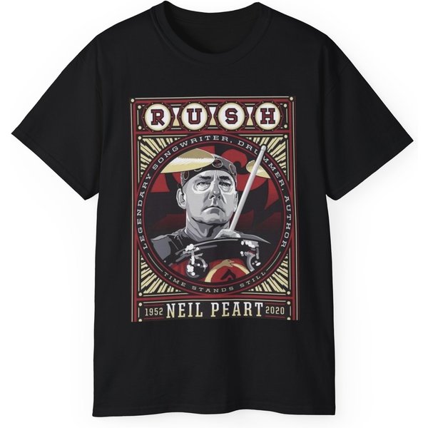 Rush Neil Peart Band Shirt-image