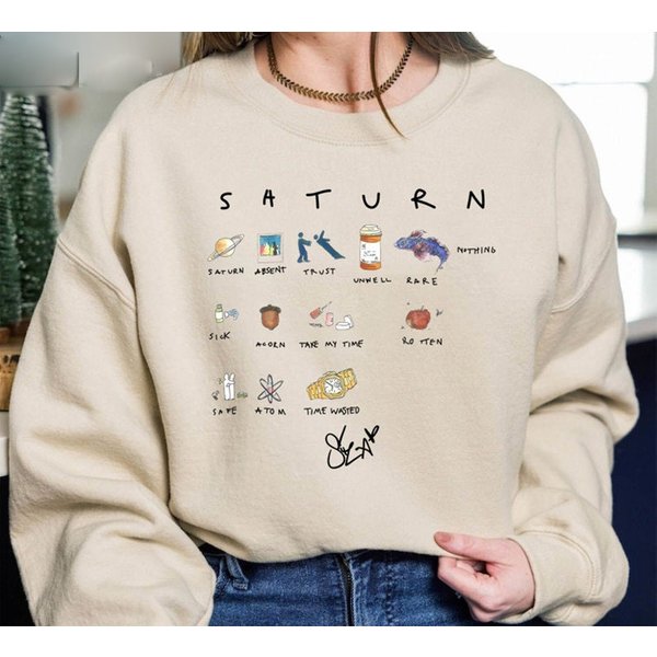 Saturn Sza Shirt, Saturn Shirt, Sza Lana Album Shirt-image